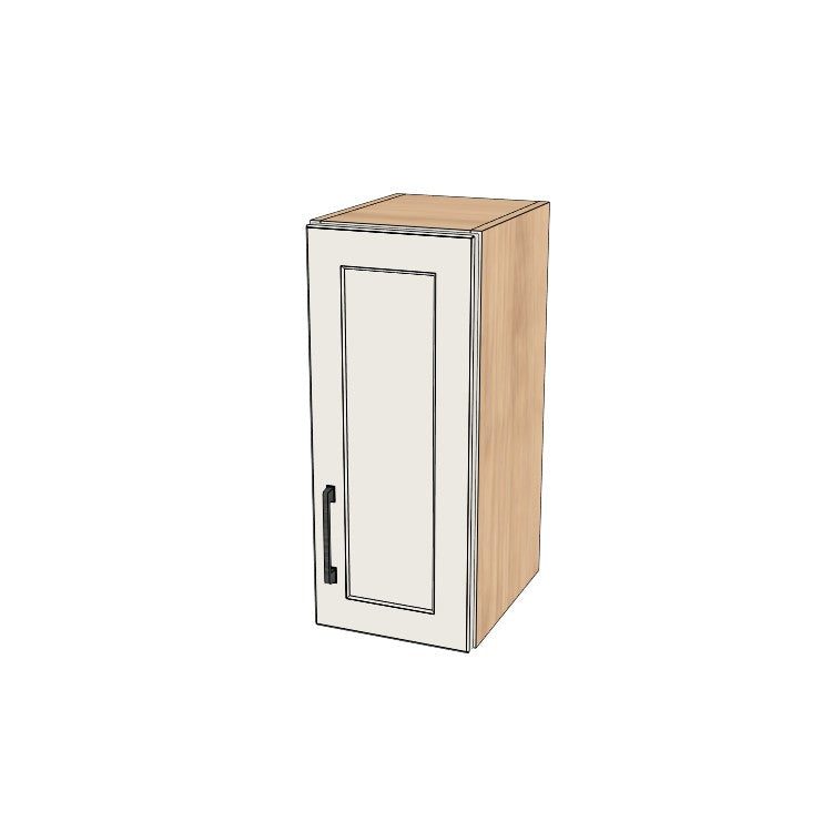 10" Wide x 24" High Wall Cabinet - (Ply Wood Boxes - Thermofoil Doors)