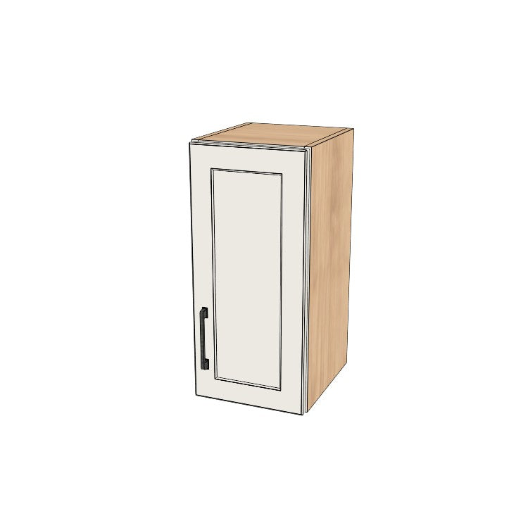 11" Wide x 24" High Wall Cabinet - (Ply Wood Boxes - Thermofoil Doors)