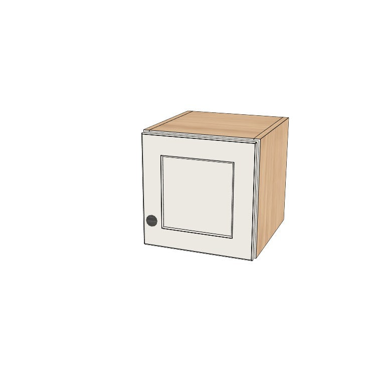 12" Wide x 12" High Wall Cabinet - (Ply Wood Boxes - Thermofoil Doors)