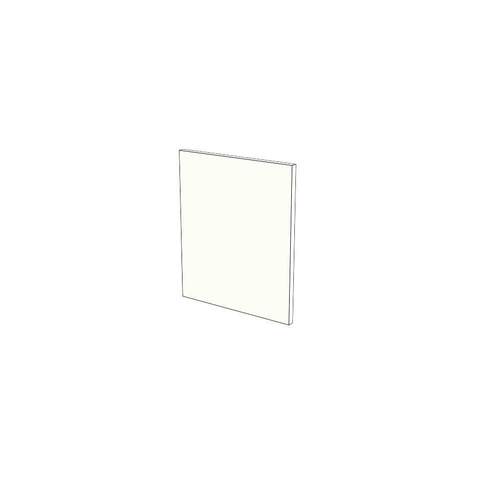 12 3/4" Wide x 15" High Wall Cabinet Finished Side Panel - Melamine