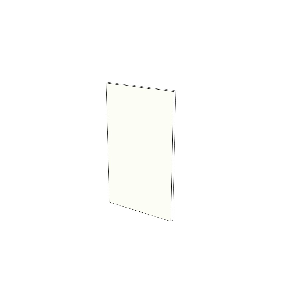 12 3/4" Wide x 21" High Wall Cabinet Finished Side Panel - Painted