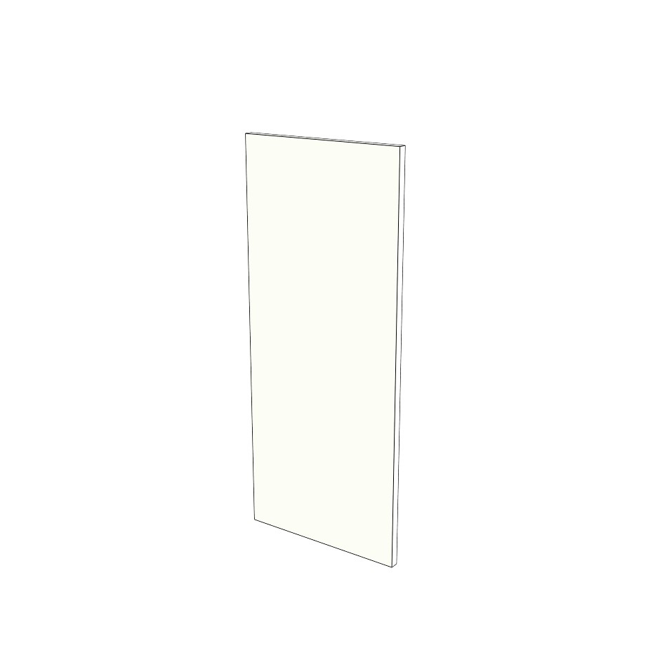 12 3/4" Wide x 30" High Wall Cabinet Finished Side Panel - Melamine