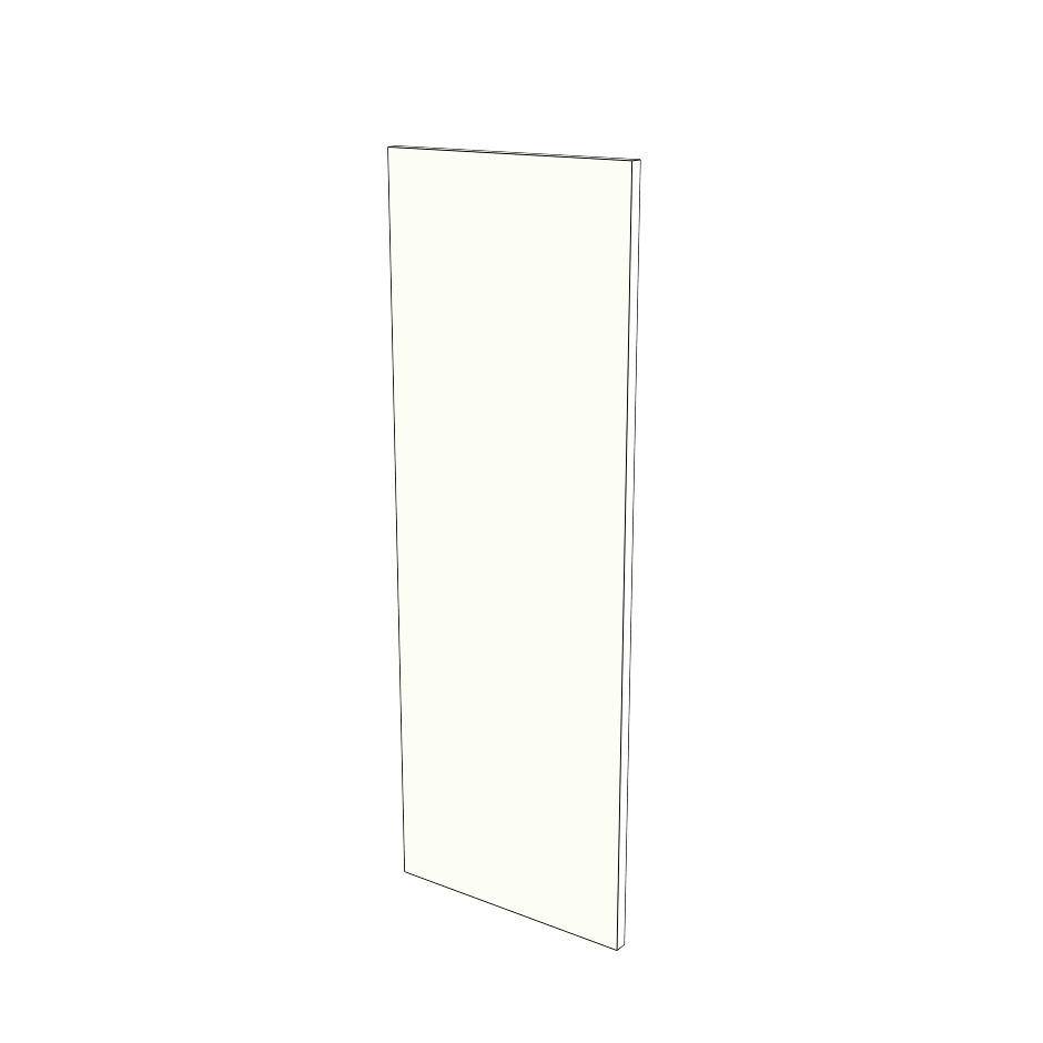 12 3/4" Wide x 36" High Wall Cabinet Finished Side Panel - Melamine