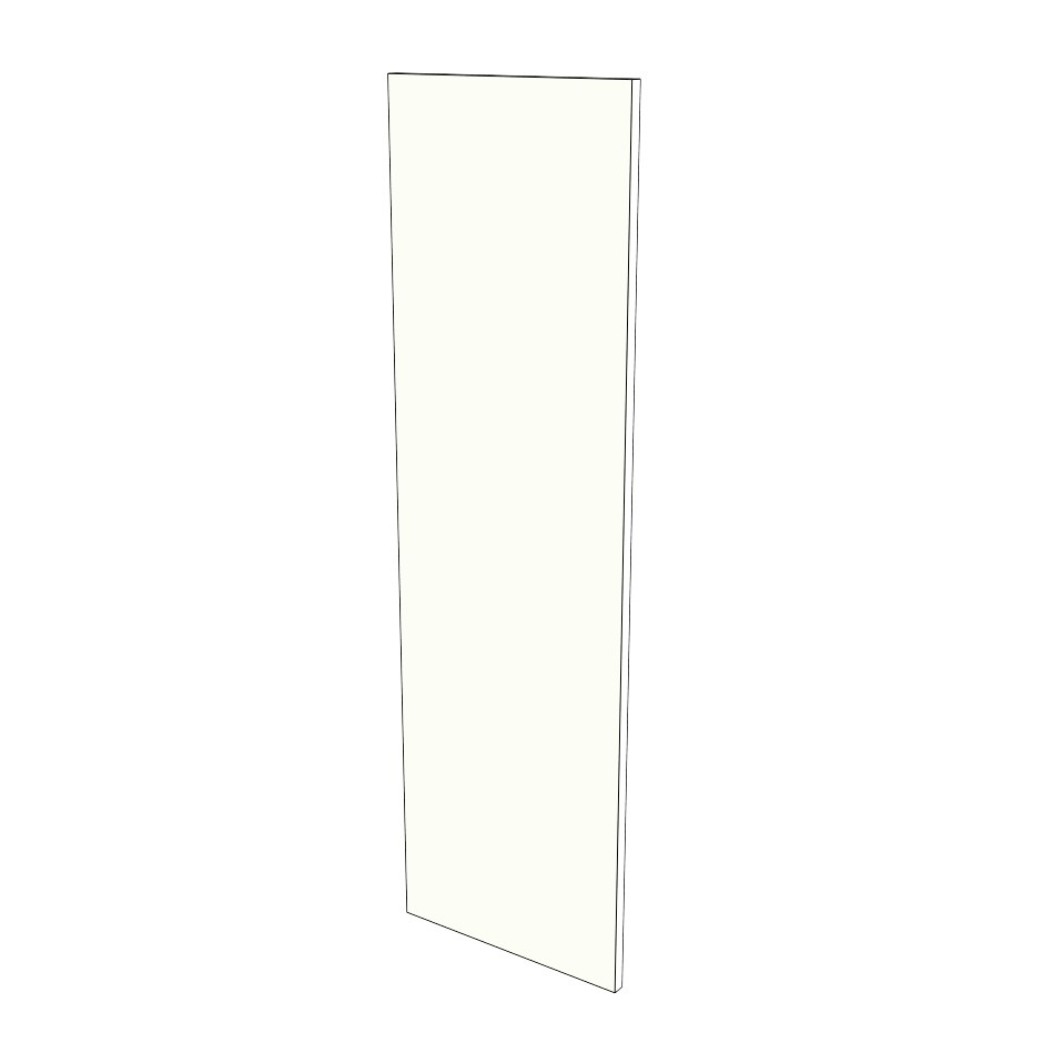 12 3/4" Wide x 42" High Wall Cabinet Finished Side Panel - Melamine