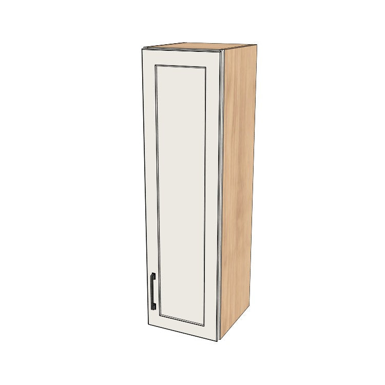 12" Wide x 42" High Wall Cabinet - (Ply Wood Boxes - Painted Doors)