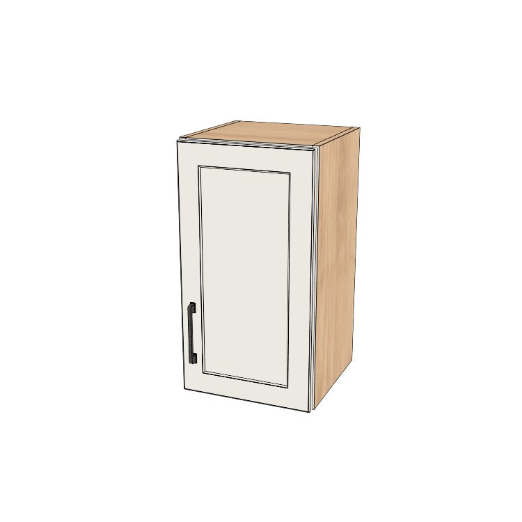 13" Wide x 24" High Wall Cabinet - (Ply Wood Boxes - Thermofoil Doors)