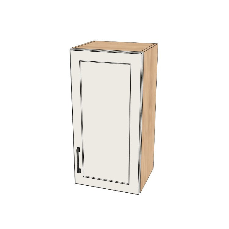 15" Wide x 30" High Wall Cabinet - (Ply Wood Boxes - Thermofoil Doors)