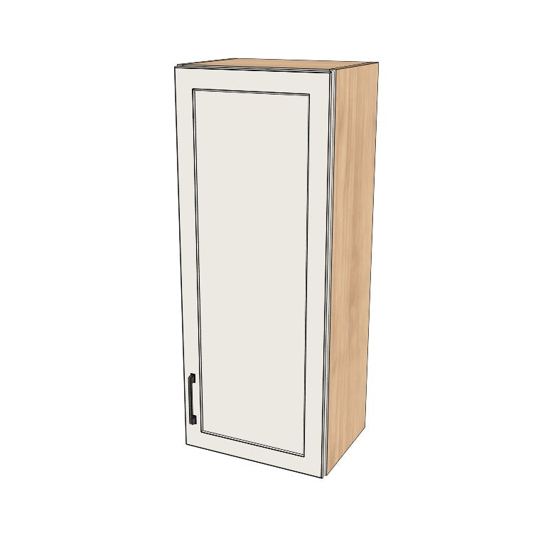 17" Wide x 42" High Wall Cabinet - (Ply Wood Boxes - Thermofoil Doors)