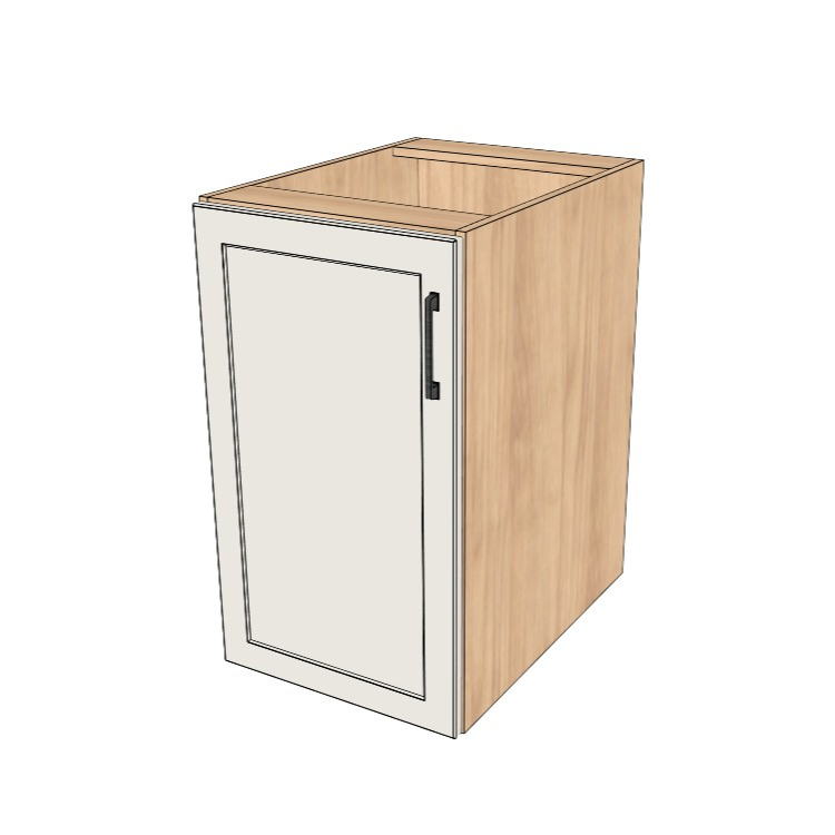 18" Wide Base Cabinet - (Ply Wood Boxes - Painted Doors)