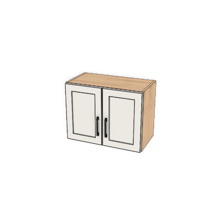 24" Wide x 18" High Fridge/Stove Cabinet - (Ply Wood Boxes - Painted  Doors)