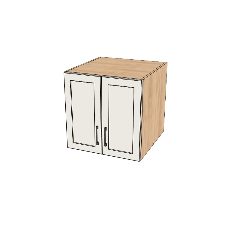 24" Wide x 24" High x 24" Deep Stove/Fridge Cabinet - (Ply Wood Boxes - Thermofoil Doors)