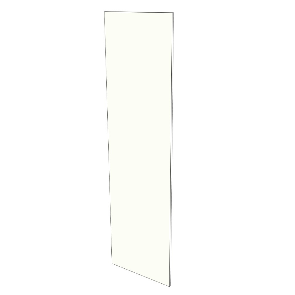 24 3/4" Width x 84" High Pantry Cabinet Finished Side Panel - Melamine