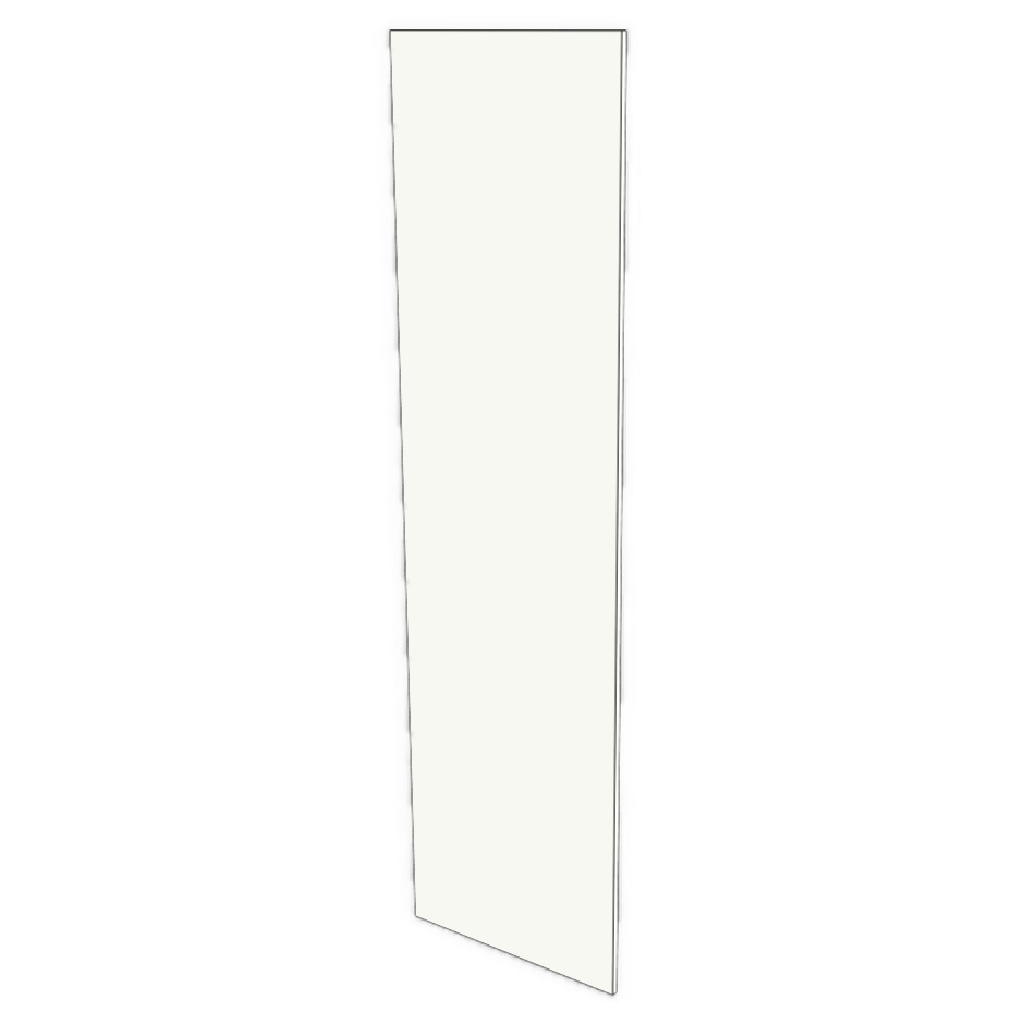 24 3/4" Width x 86" High Pantry Cabinet Finished Side Panel - Melamine