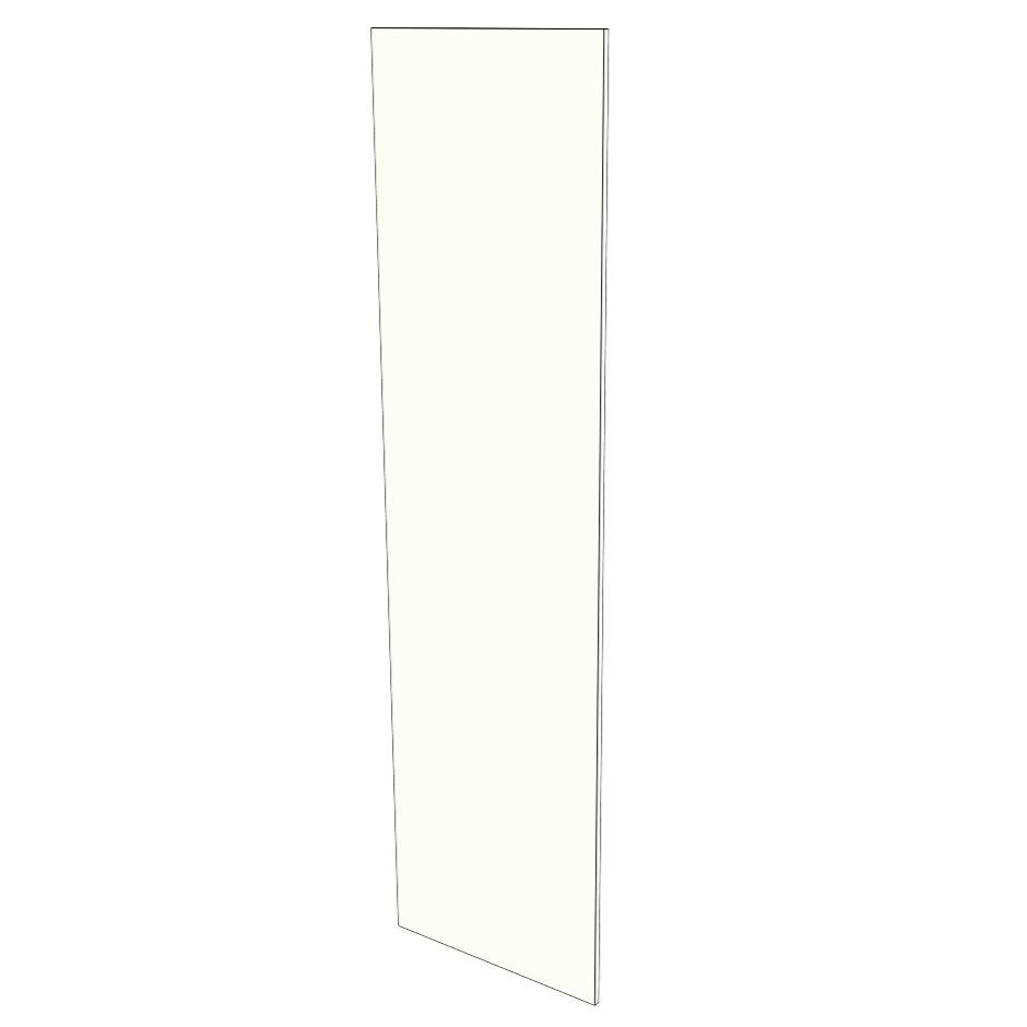 24 3/4" Width x 90" High Pantry Cabinet Finished Side Panel - Melamine
