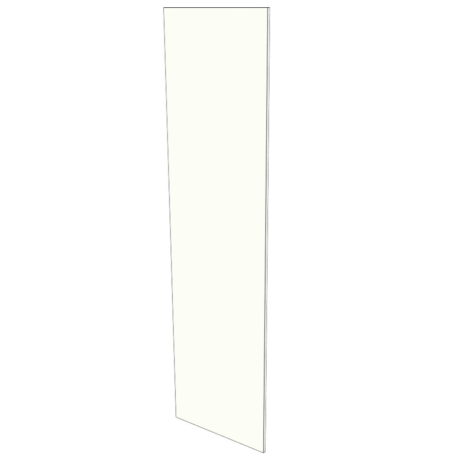 24 3/4" Width x 92" High Pantry Cabinet Finished Side Panel - Melamine