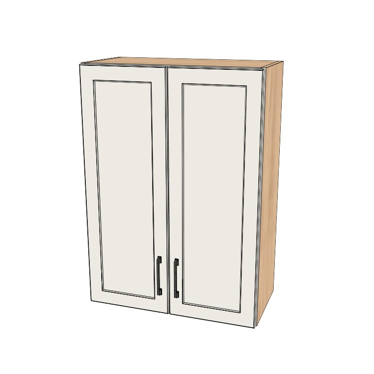26" Wide x 36" High Wall Cabinet - (Ply Wood Boxes - Painted Doors)
