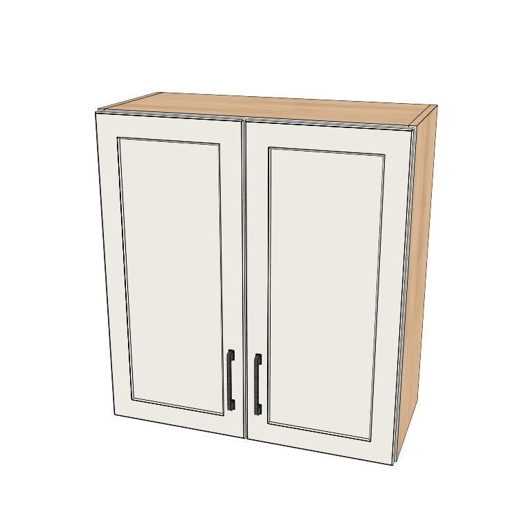 28" Wide x 30" High Wall Cabinet - (Ply Wood Boxes - Painted Doors)