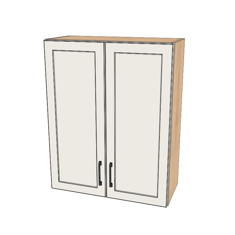 29" Wide x 36" High Wall Cabinet - (Ply Wood Boxes - Painted Doors)