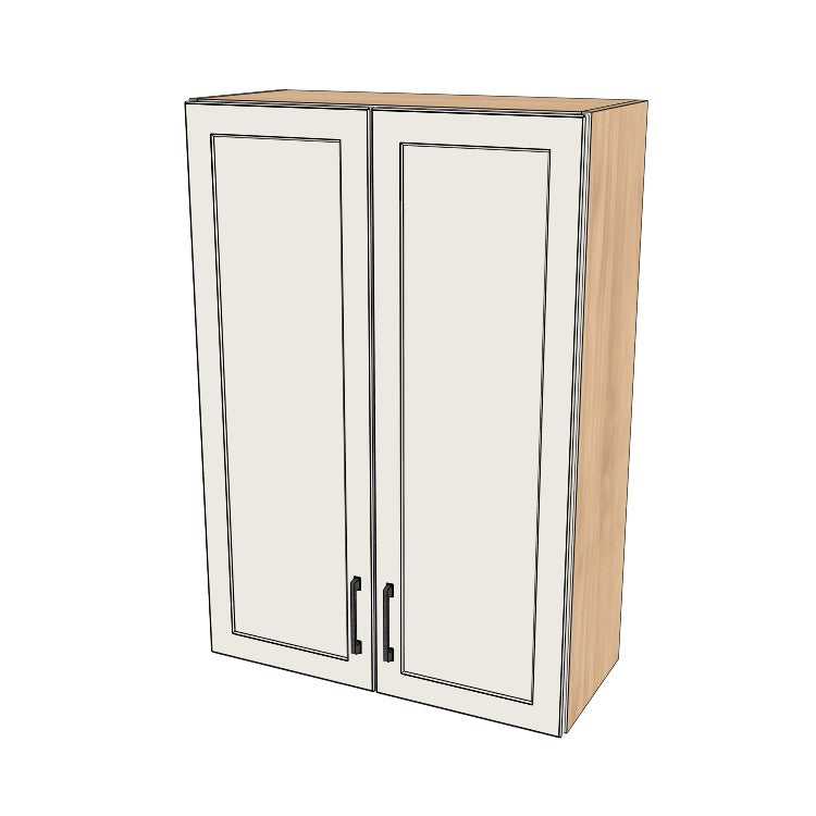 29" Wide x 42" High Wall Cabinet - (Ply Wood Boxes - Thermofoil Doors)