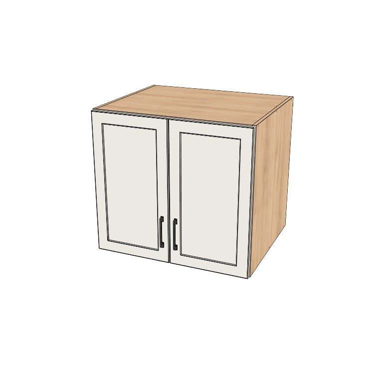 30" Wide x 27" High x 24" Deep Stove/Fridge Cabinet - (Ply Wood Boxes - Painted Doors)