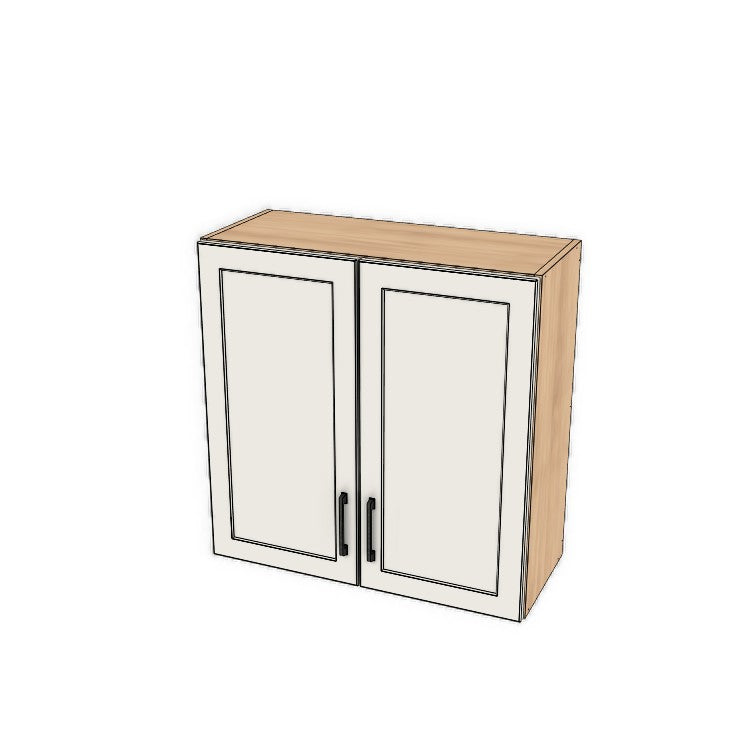 30" Wide x 30" High Fridge/Stove Cabinet - (Ply Wood Boxes - Painted  Doors)