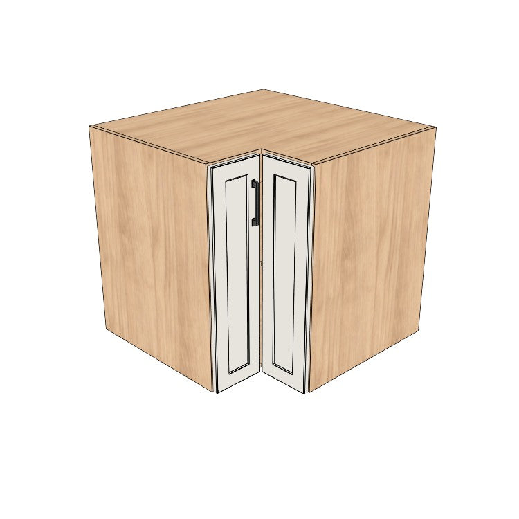 33x33" L Shape Base Corner Cabinet - (Ply Wood Boxes - Painted Doors)