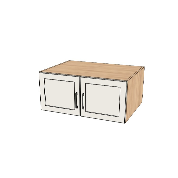 34" Wide x 15" High x 24" Deep Stove/Fridge Cabinet - (Ply Wood Boxes - Painted Doors)
