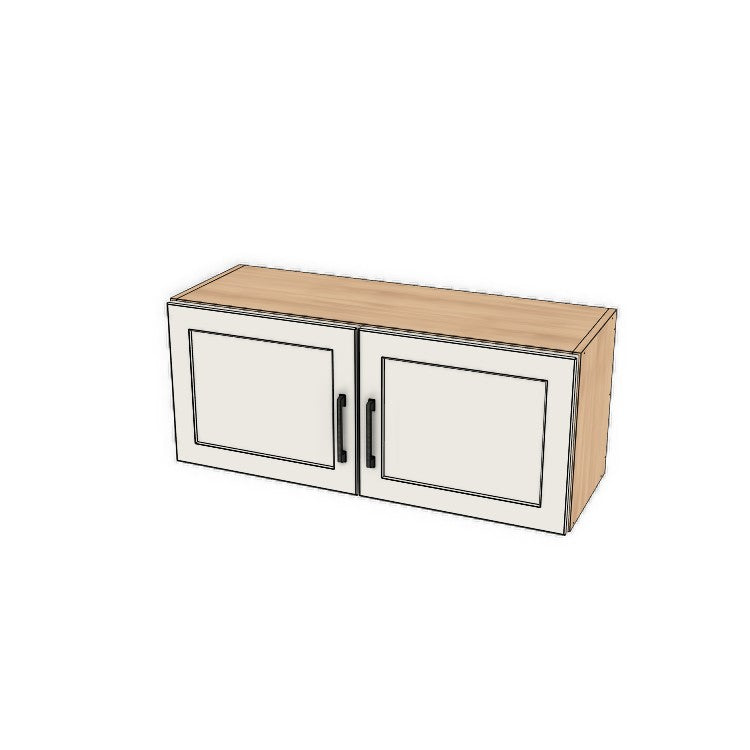 36" Wide x 15" High Fridge/Stove Cabinet - (Ply Wood Boxes - Painted  Doors)