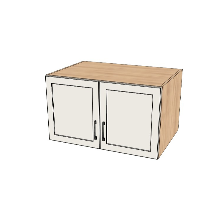 36" Wide x 21" High x 24" Deep Stove/Fridge Cabinet - (Ply Wood Boxes - Painted Doors)