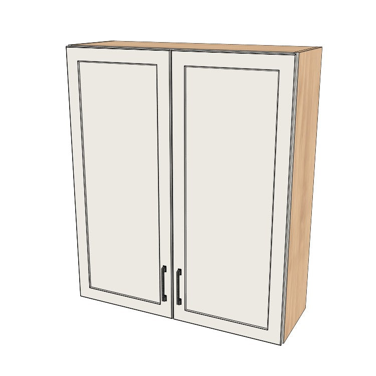 36" Wide x 42" High Wall Cabinet - (Ply Wood Boxes - Painted Doors)