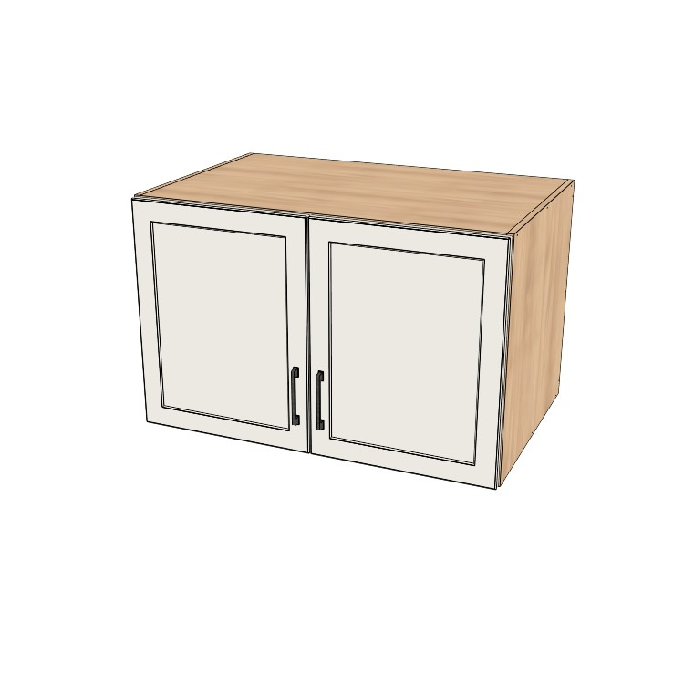 38" Wide x 24" High x 24" Deep Stove/Fridge Cabinet - (Ply Wood Boxes - Painted Doors)
