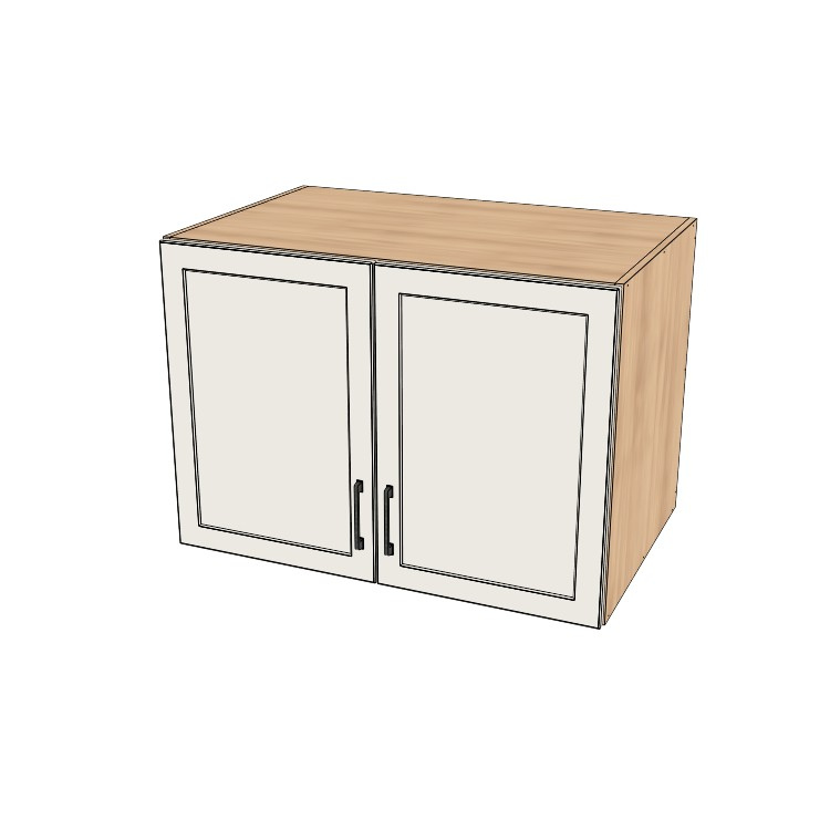 38" Wide x 27" High x 24" Deep Stove/Fridge Cabinet - (Ply Wood Boxes - Painted Doors)