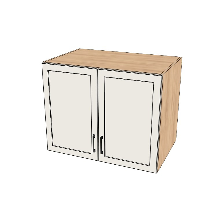 38" Wide x 30" High x 24" Deep Stove/Fridge Cabinet - (Ply Wood Boxes - Painted Doors)