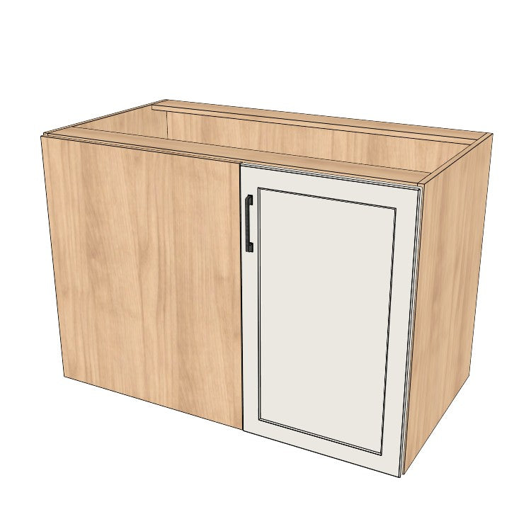 45" Blind Corner Base Cabinet - Door on Right/Left Side - (Ply Wood Boxes - Painted Doors)