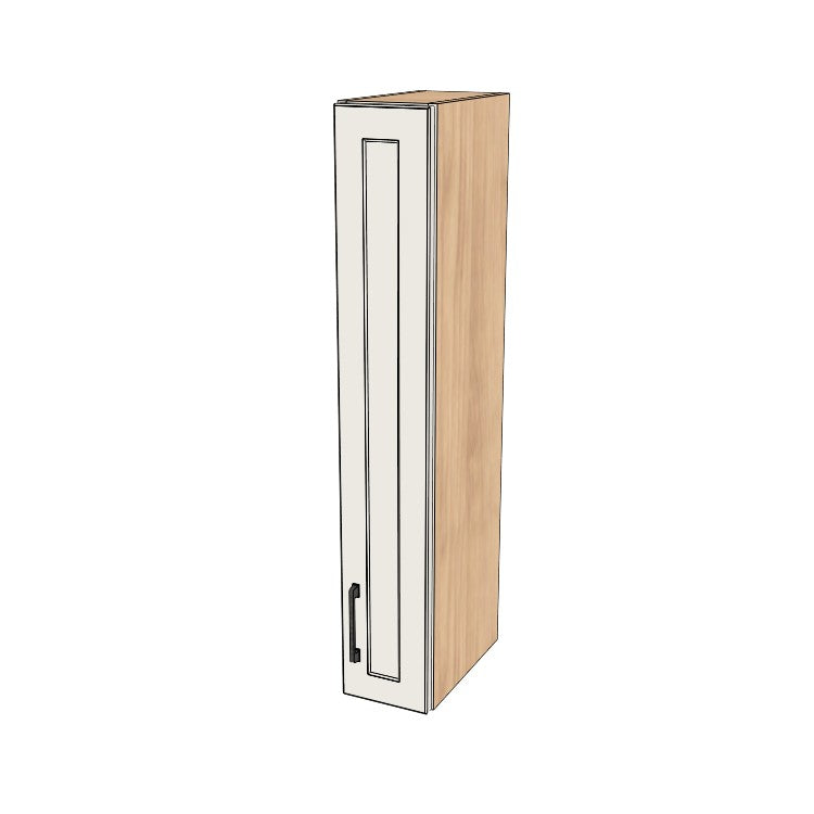 7" Wide x 42" High Wall Cabinet - (Ply Wood Boxes - Thermofoil Doors)