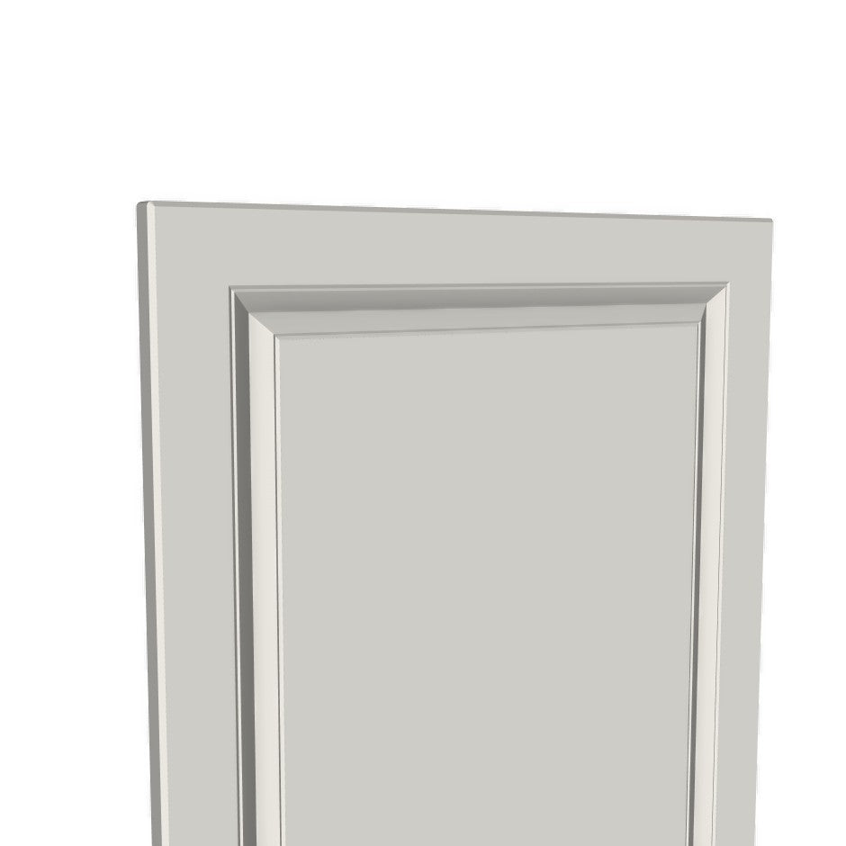 Raised Panel 02 - Unfinished Raw MDF Cabinet Door