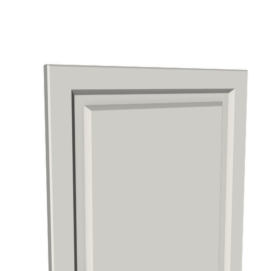 Raised Panel 03 - Unfinished Raw MDF Cabinet Door