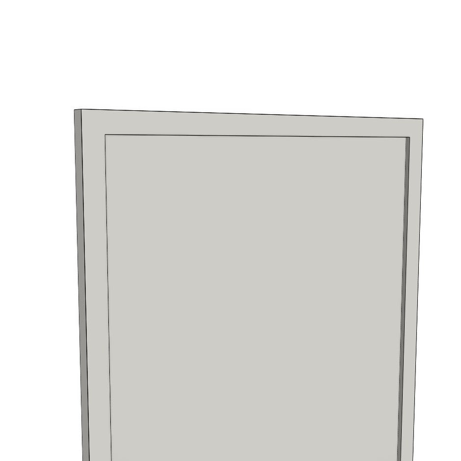 Slim Shaker - Painted MDF Cabinet Door