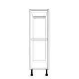 10" Wide Base Cabinet - (White Cabinet Boxes - Thermofoil Doors)