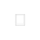 10" Wide x 12" High Wall Cabinet - (White Cabinet Boxes - Thermofoil Doors)