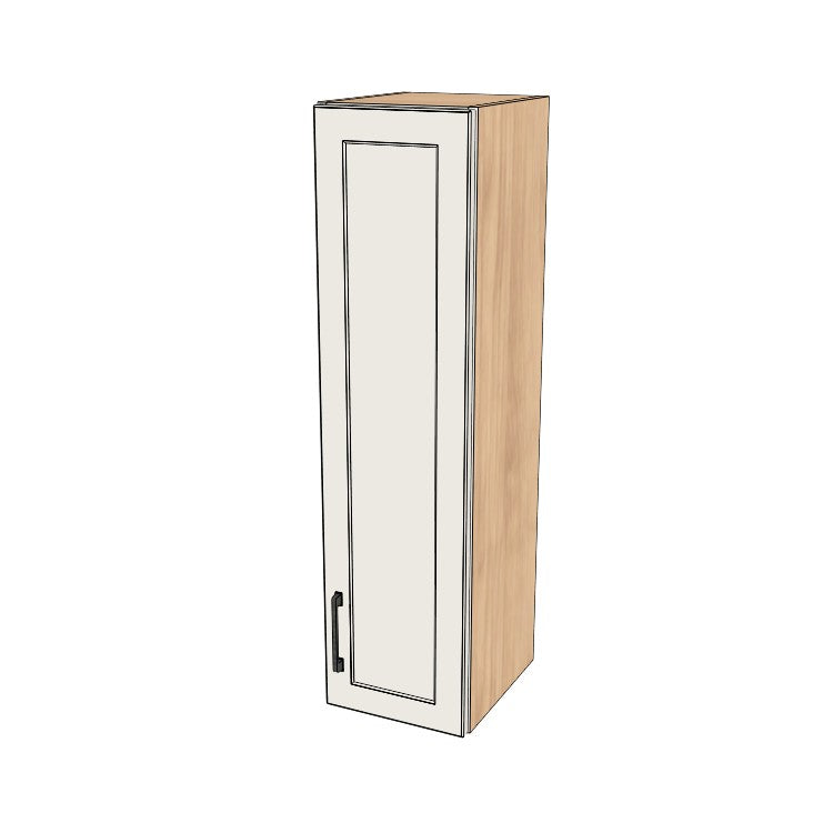 11" Wide x 42" High Wall Cabinet - (Ply Wood Boxes - Thermofoil Doors)