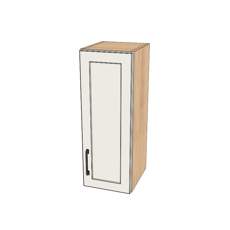 12" Wide x 30" High Wall Cabinet - (Ply Wood Boxes - Thermofoil Doors)