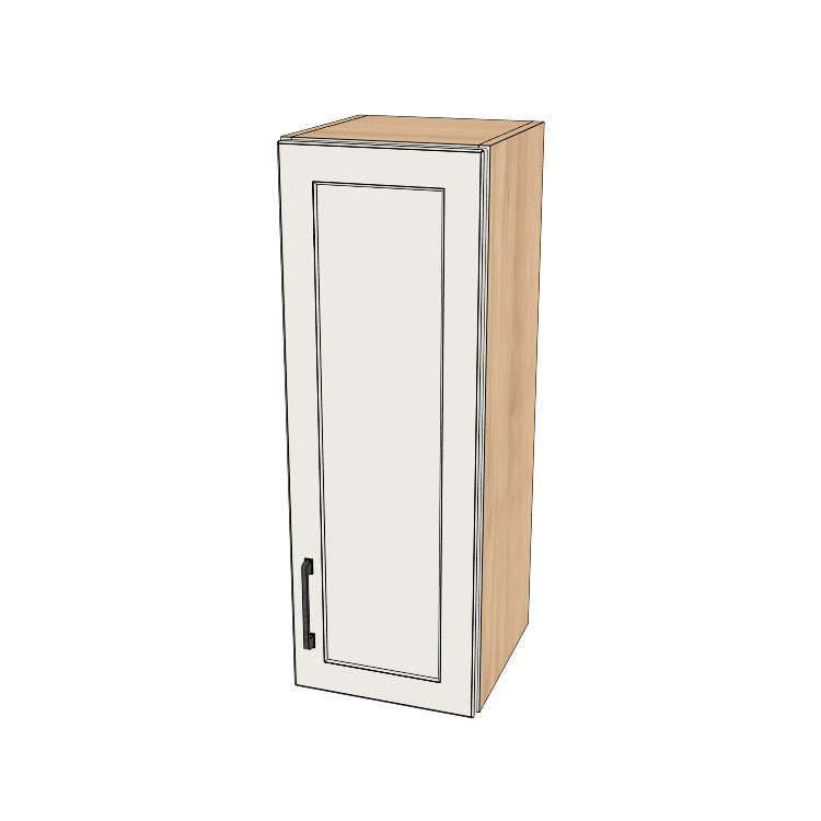 12" Wide x 34" High Wall Cabinet - (Ply Wood Boxes - Thermofoil Doors)