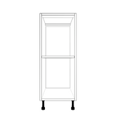 13" Wide Base Cabinet - (White Cabinet Boxes - Thermofoil Doors)