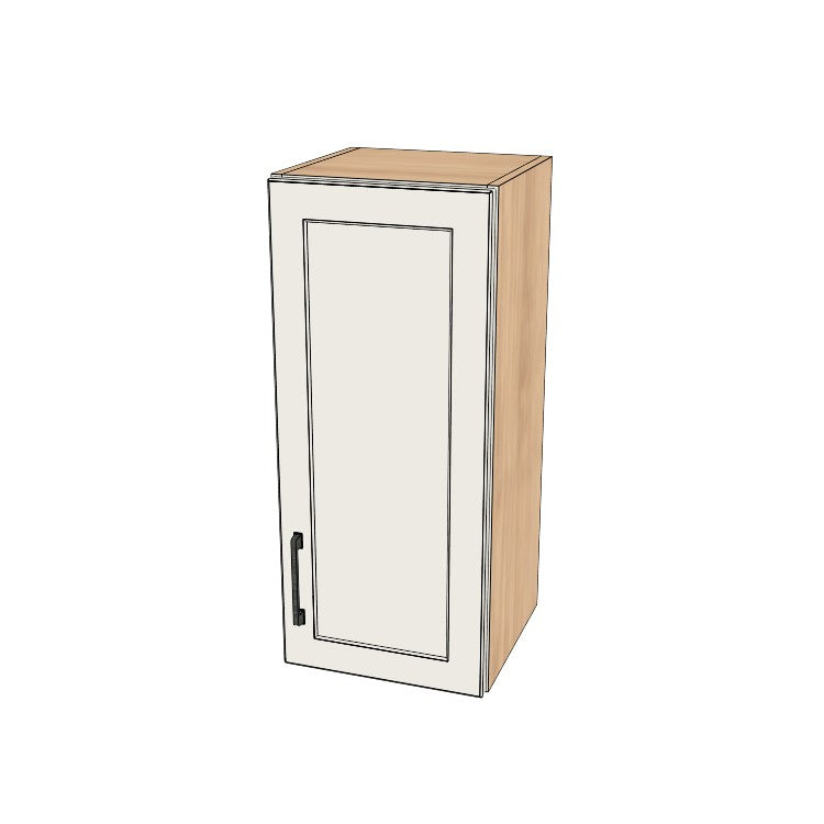 13" Wide x 30" High Wall Cabinet - (Ply Wood Boxes - Thermofoil Doors)