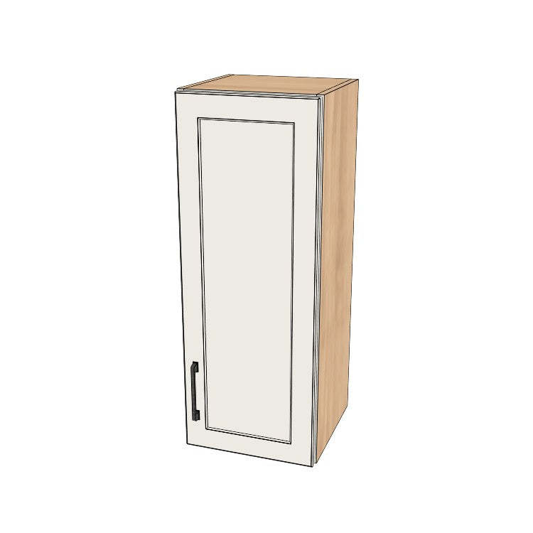 13" Wide x 34" High Wall Cabinet - (Ply Wood Boxes - Thermofoil Doors)