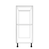14" Wide Base Cabinet - (White Cabinet Boxes - Thermofoil Doors)