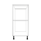 16" Wide Base Cabinet - (White Cabinet Boxes - Thermofoil Doors)