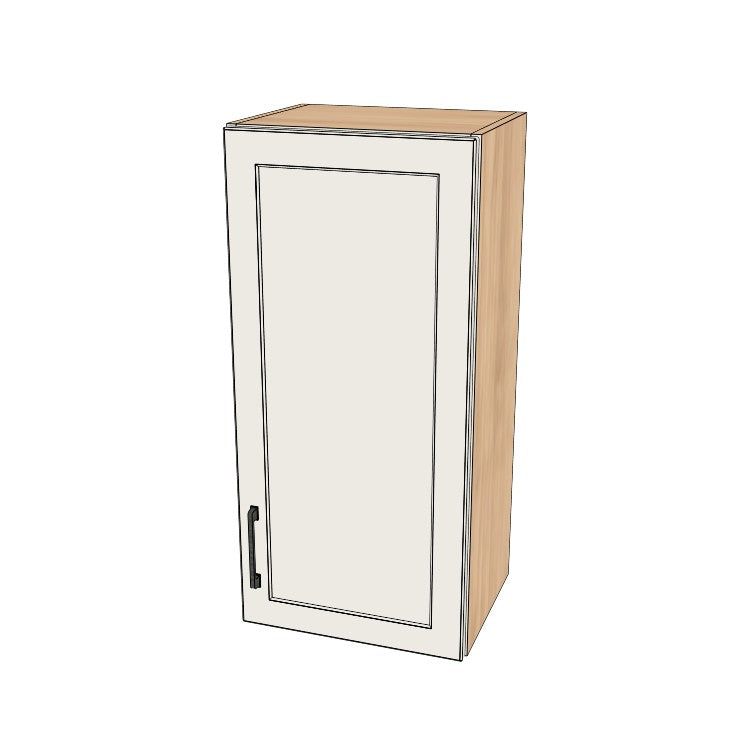 16" Wide x 34" High Wall Cabinet - (Ply Wood Boxes - Thermofoil Doors)