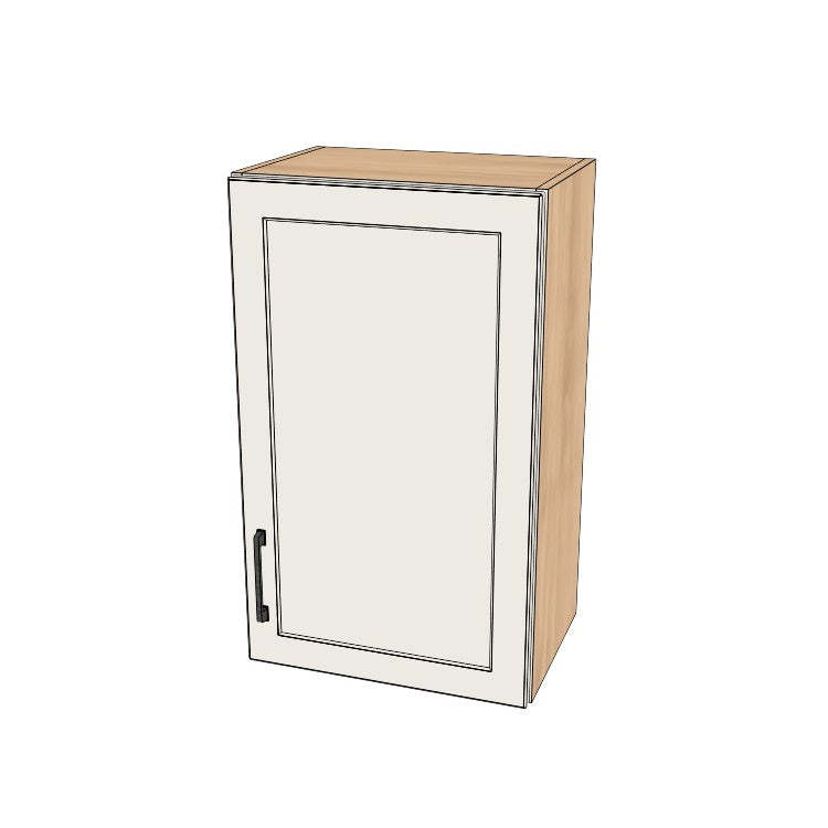18" Wide x 30" High Wall Cabinet - (Ply Wood Boxes - Thermofoil Doors)